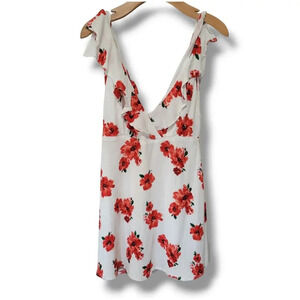 Forever 21 women's Contemporary Floral Print short Dress - medium